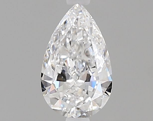 0.4 carat D-VVS1 Natūralus Pear Deimantas (1)