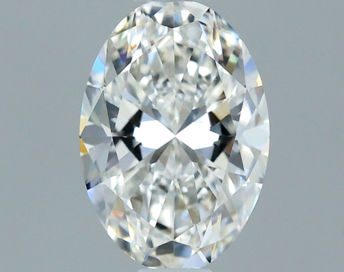 0.5 carat G-VVS1 Natūralus Oval Deimantas (1)