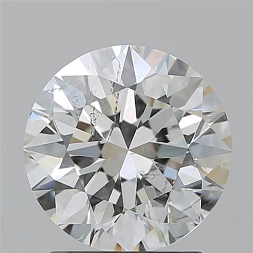 2.02 carat I-SI2 Excellent cut Natūralus Round Deimantas (1)