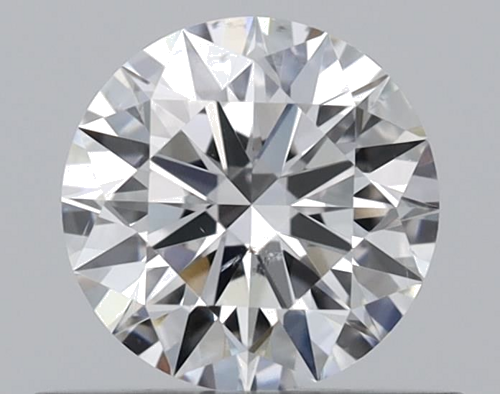0.5 carat F-SI1 Excellent cut Natūralus Round Deimantas (1)