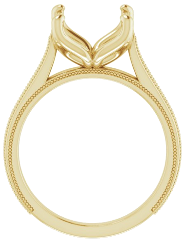 Sužadėtuvių Žiedas „Solitaire“ 14k yellow gold Oval 12mm x 10mm (2)