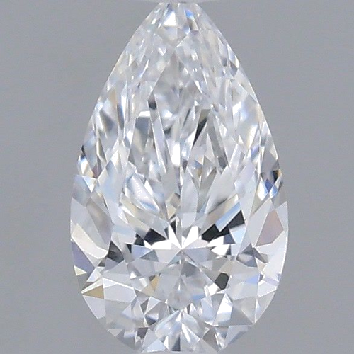 0.31 carat D-VS1 Natūralus Pear Deimantas (1)