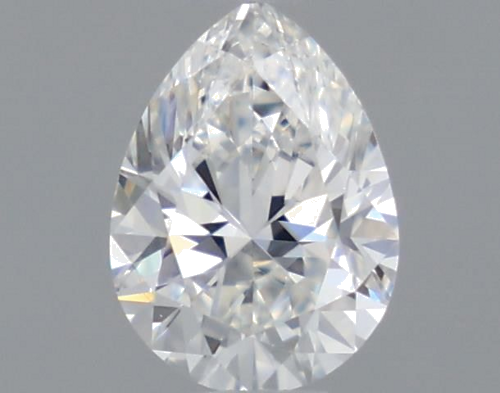 0.4 carat G-VS1 Natūralus Pear Deimantas (1)