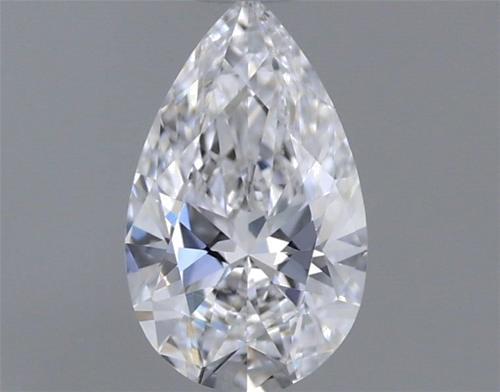 0.41 carat D-VS1 Natūralus Pear Deimantas (1)