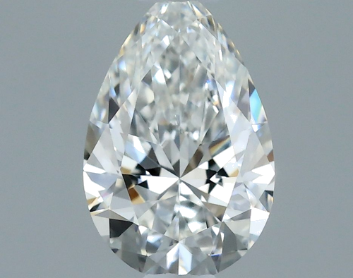 0.3 carat F-VVS1 Natūralus Pear Deimantas (1)