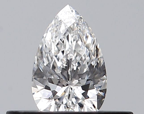 0.26 carat D-VS1 Natūralus Pear Deimantas (1)