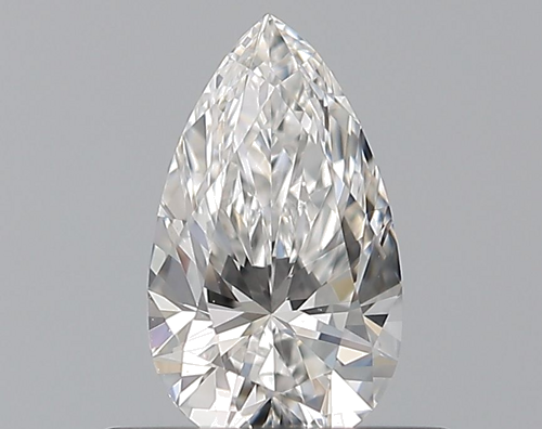 0.4 carat E-VVS1 Natūralus Pear Deimantas (1)