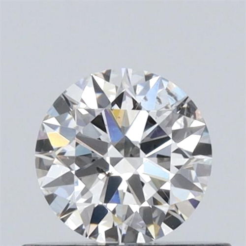 0.41 carat F-SI2 Excellent cut Natūralus Round Deimantas (1)