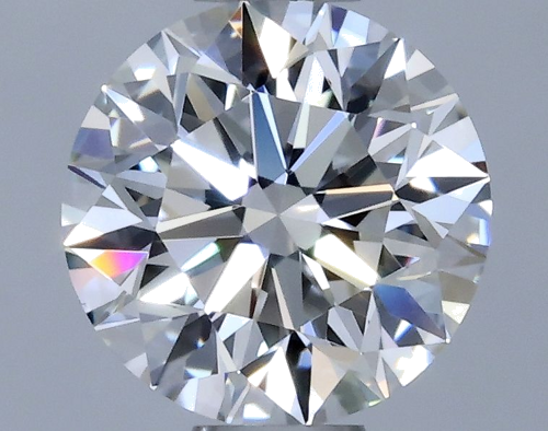 0.51 carat F-VVS1 Excellent cut Natūralus Round Deimantas (1)