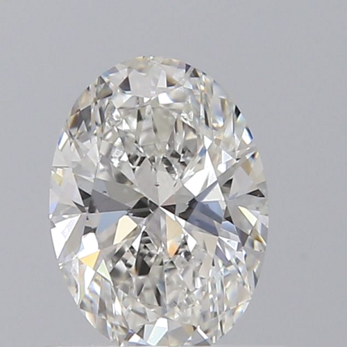 0.6 carat F-SI1 Natūralus Oval Deimantas (1)