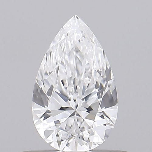 0.5 carat D-SI1 Natūralus Pear Deimantas (1)
