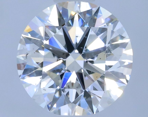0.61 carat H-SI2 Excellent cut Natūralus Round Deimantas (1)