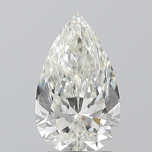 1.3 carat I-SI1 Natūralus Pear Deimantas (1)