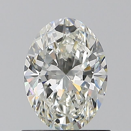 0.9 carat I-VVS2 Natūralus Oval Deimantas (1)