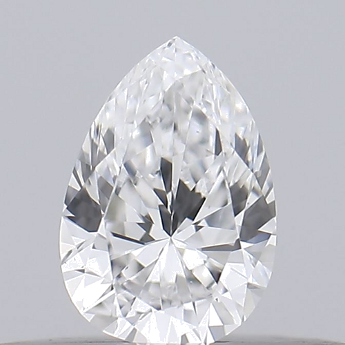 0.18 carat E-VS1 Natūralus Pear Deimantas (1)