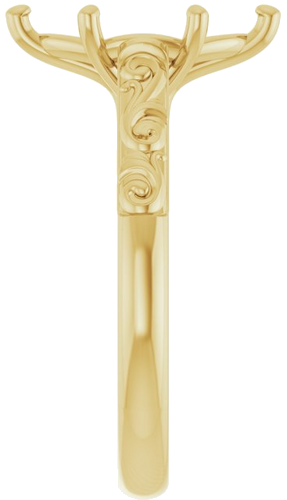 Sužadėtuvių Žiedas „Solitaire“ 585 Geltonojo Aukso Marquise 12mm x 6mm (4)