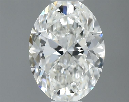 0.43 carat F-VS1 Natūralus Oval Deimantas (1)