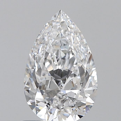 0.71 carat D-VS1 Natūralus Pear Deimantas (1)