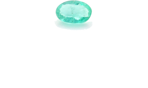 0.45 carat GREEN Oval Smaragdas (1)