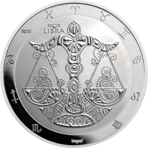 1 unces Svari 2024 (Zodiac Series) Tokelau sudraba monēta (1)