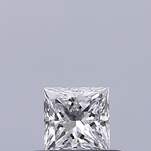 0.32 carat D-VVS1 Natūralus Princess Deimantas (1)