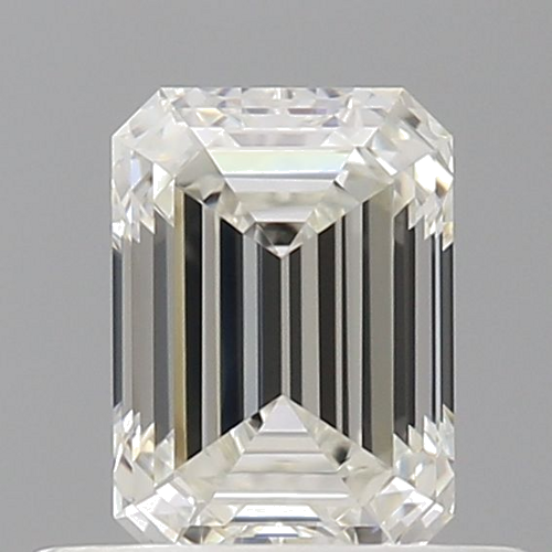 0.53 carat I-VVS1 Natūralus Emerald Deimantas (1)
