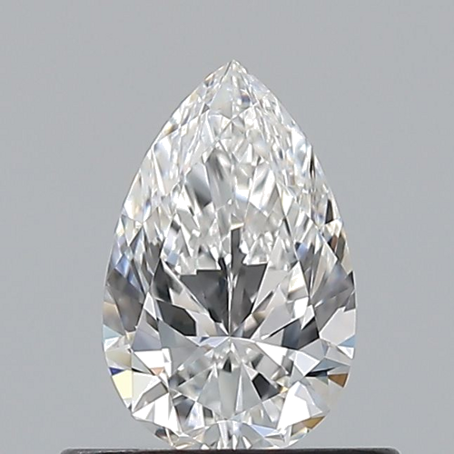 0.5 carat E-VS2 Natūralus Pear Deimantas (1)