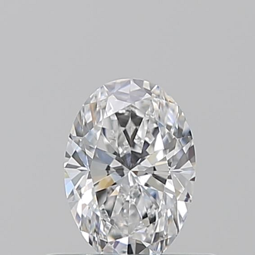 0.5 carat D-VVS2 Natūralus Oval Deimantas (1)