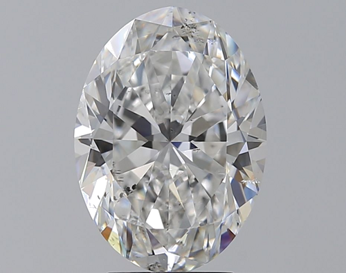 3.51 carat F-SI1 Natūralus Oval Deimantas (1)