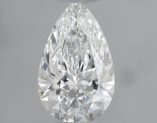 0.3 carat F-VS1 Natūralus Pear Deimantas (1)
