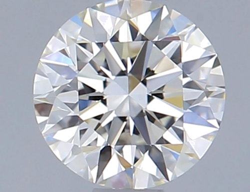 0.52 carat H-VVS2 Excellent cut Natūralus Round Deimantas (1)