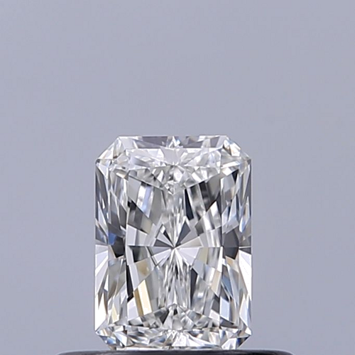 0.37 carat F-VVS1 Natūralus Radiant Deimantas (1)
