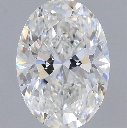 0.52 carat F-VS1 Natūralus Oval Deimantas (1)