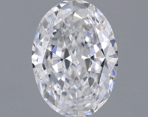 0.5 carat D-VS1 Natūralus Oval Deimantas (1)