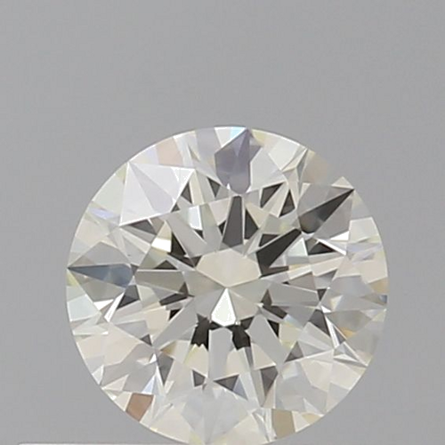 0.37 carat K-VVS1 Excellent cut Natūralus Round Deimantas (1)