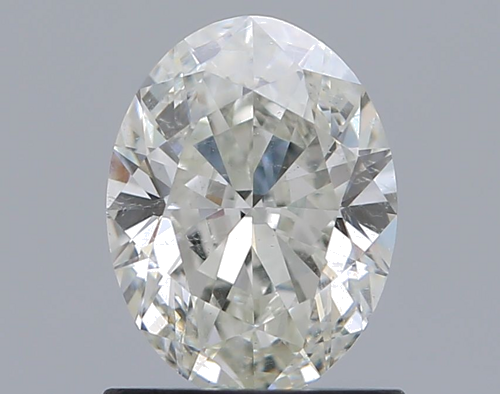 1.01 carat J-SI2 Natūralus Oval Deimantas (1)