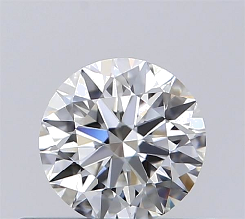 0.44 carat H-VVS2 Excellent cut Natūralus Round Deimantas (1)