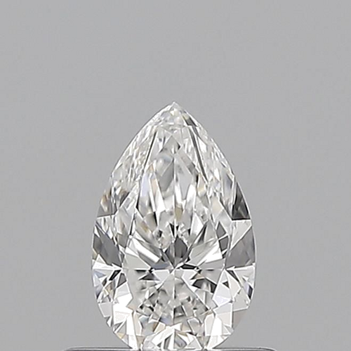 0.5 carat E-VVS1 Natūralus Pear Deimantas (1)