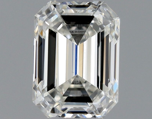 0.32 carat I-VVS2 Natūralus Emerald Deimantas (1)