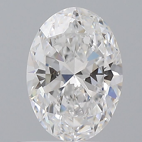 0.56 carat D-VVS2 Natūralus Oval Deimantas (1)