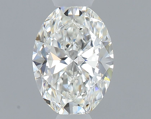 0.37 carat G-VVS2 Natūralus Oval Deimantas (1)