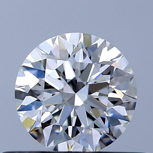0.43 carat F-VVS2 Excellent cut Natūralus Round Deimantas (1)
