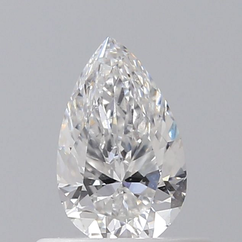 0.4 carat E-SI2 Natūralus Pear Deimantas (1)