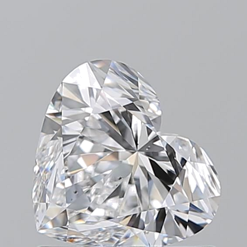 1.01 carat D-SI1 Natūralus Heart Deimantas (1)