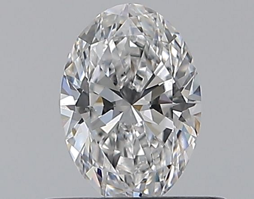 0.5 carat E-SI1 Natūralus Oval Deimantas (1)