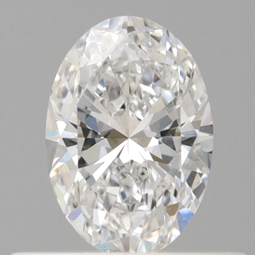 0.43 carat D-VVS2 Natūralus Oval Deimantas (1)