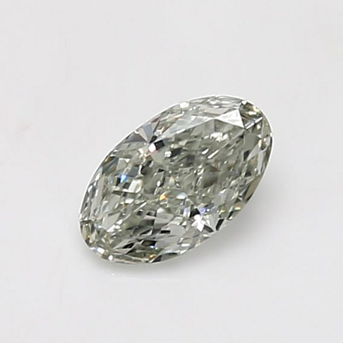 0.55 carat Fancy Light Grayish Yellowish Green-VS2 Natūralus Oval Deimantas (1)