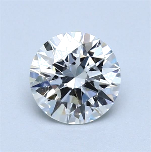 0.61 carat F-SI2 Excellent cut Natūralus Round Deimantas (1)