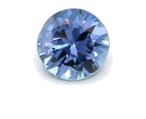 0.13 carat BLUE BRILLIANT cut Round Safyras (1)