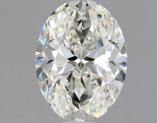 1.01 carat H-VVS2 Natūralus Oval Deimantas (1)